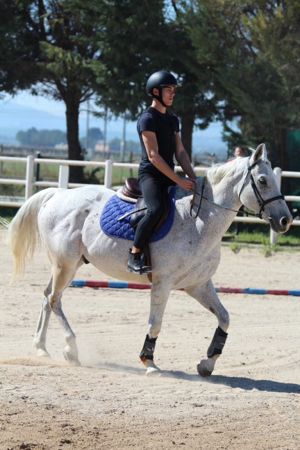 Sergio Del Buono eserzizi di equitazione