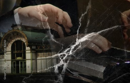 Progetto grafico per un pianista