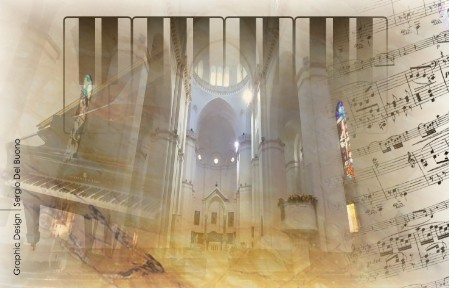 Il pianoforte, la chiesa, le note